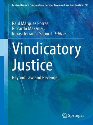 cover image of Vindicatory Justice